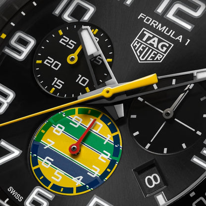 TAG Heuer Formula 1 Chronograph x Senna 43 mm