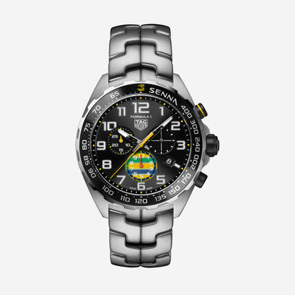 TAG Heuer Formula 1 Chronograph x Senna 43 mm