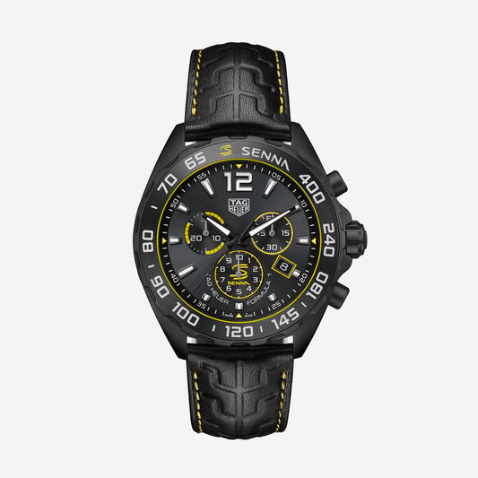 TAG Heuer Formula 1 Chronograph Black x Senna 43 mm