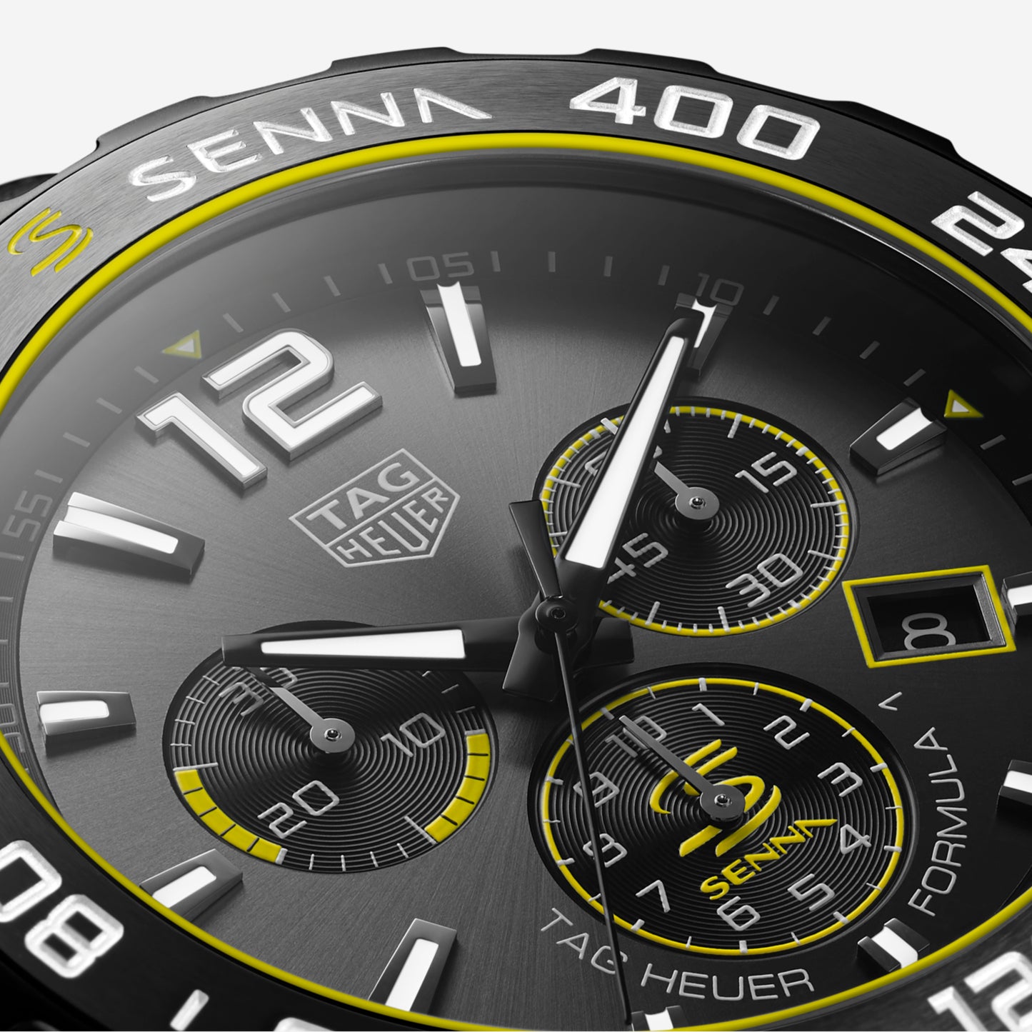TAG Heuer Formula 1 Chronograph Black x Senna 43 mm