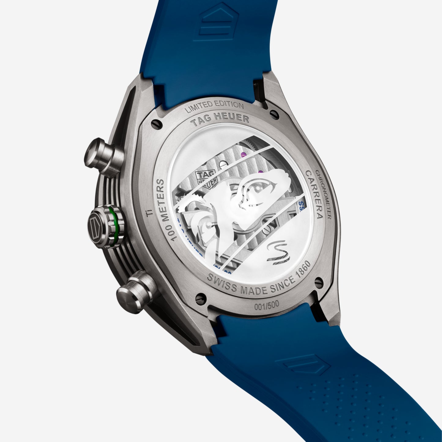 TAG Heuer Carrera Chronograph Tourbillon x Senna 44 mm